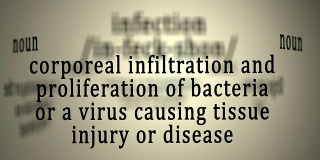 定义:感染