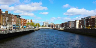 都柏林城和利菲河，时间流逝，爱尔兰