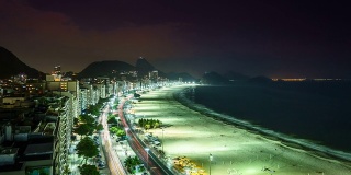 巴西里约热内卢的科帕卡巴纳海滩