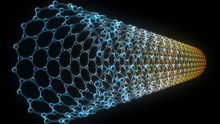 碳纳米管结构视频素材模板下载