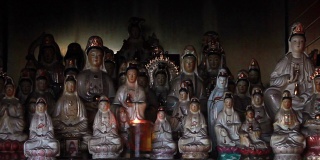 中国古代观世音菩萨的瓷像
