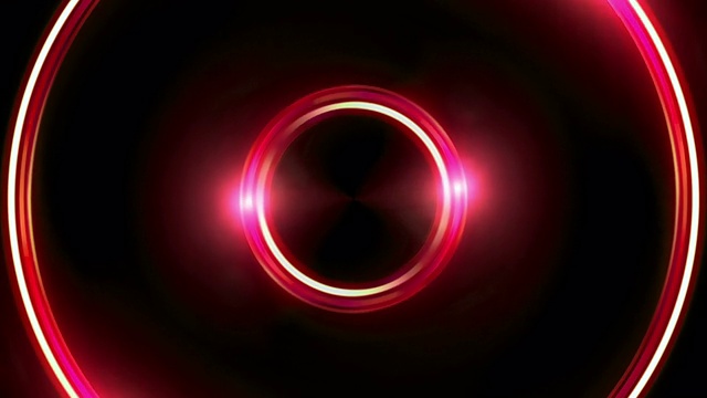 红透镜环耀斑双圈