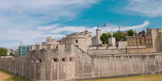 伦敦塔，皇家宫殿和堡垒。
