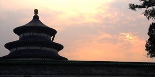 天坛时光在北京流逝