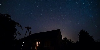 《乡村别墅之夜》，《星空》，《时光流逝》