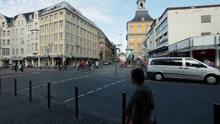 德国波恩的城市街道视频素材模板下载