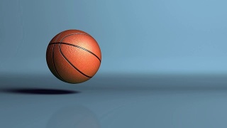 篮球运动的下降视频素材模板下载