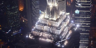 中国上海金茂大厦鸟瞰图