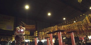 中国舞狮表演