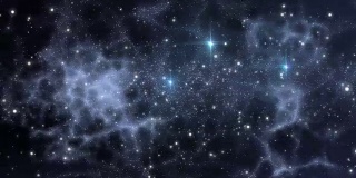 有恒星和星际气体的宇宙背景