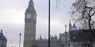 大本钟和英国伦敦的国会大厦