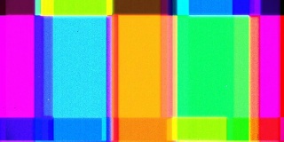 电视Colourbars扭曲