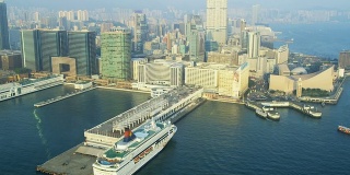 鸟瞰图香港海运大厦