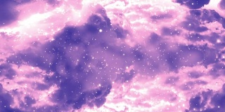 星系星云紫色可循环背景