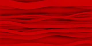 4k红色条纹纸动画背景无缝循环。