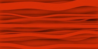 4k橙色条纹纸动画背景无缝循环。