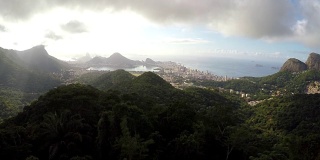 俯瞰巴西著名景点“Vista Chinesa”