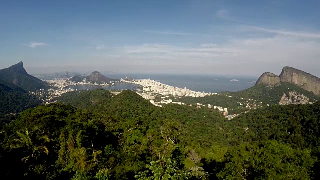 俯瞰巴西著名景点“Vista Chinesa”