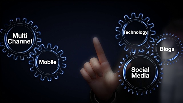 齿轮技术，博客，社交媒体，多渠道，移动，触摸“数字营销”