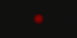红点在黑暗中忽明忽暗