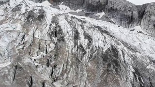 玉龙雪山，丽江，中国云南。视频素材模板下载