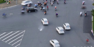 胡志明/西贡，越南- 2015:时光流逝街亚洲人亚洲城市