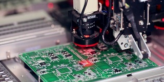 Automated Circut Board machine Produces Printed digital electronic board