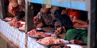 印度的肉贩