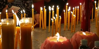 蜡烛在寺庙