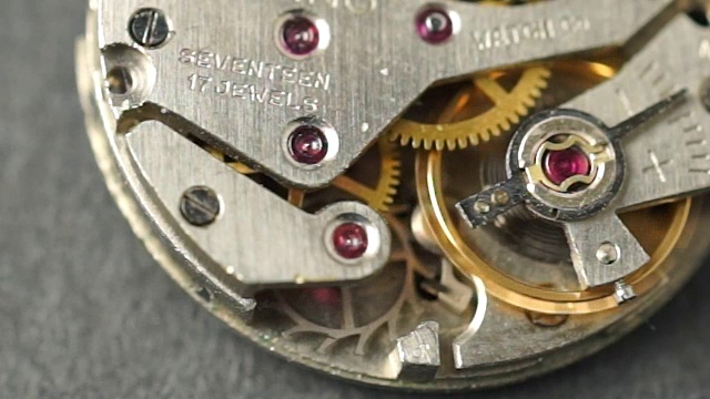 古董表怀表时间片机芯齿轮齿轮