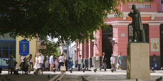 古巴，La Habana vieja, Old Havana, calle del obispo