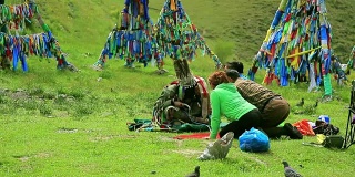 萨满仪式，乌兰巴托，蒙古，