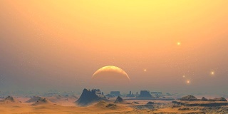 外星人的沙漠星球