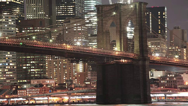 布鲁克林大桥时光流逝