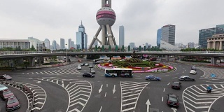 市中心交通/上海，中国