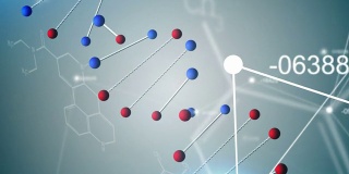 蓝色DNA和科学蒙太奇