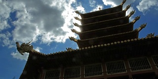 中国建筑的天空