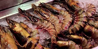 龙虾及海产品