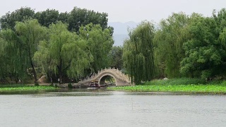 圆明园，圆明园，中国北京视频素材模板下载