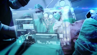医生使用最新科技视频素材模板下载