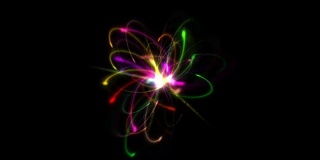 原子抽象粒子颜色