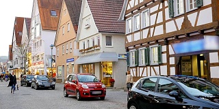 德国传统的半木结构房屋