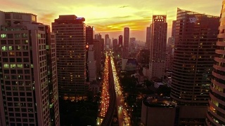 夜城(泰国曼谷)视频素材模板下载