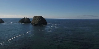 海岸的岩石