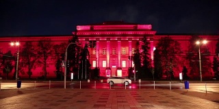 乌克兰基辅国立大学的红色建筑