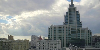 新的办公大楼在莫斯科市中心