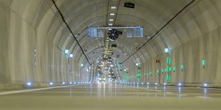 新开通的地下隧道