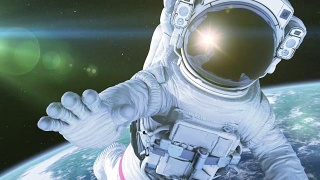 宇航员在太空中视频素材模板下载