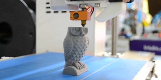 3D打印机打印一个数字接近