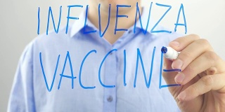 写上流感疫苗